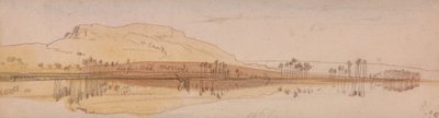 View on the Nile by Edward Lear